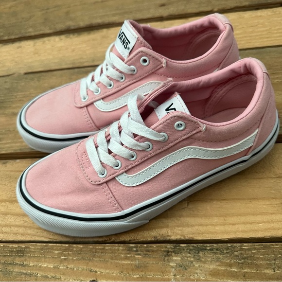 Pink Vans Big Girls size 4 - Picture 1 of 6